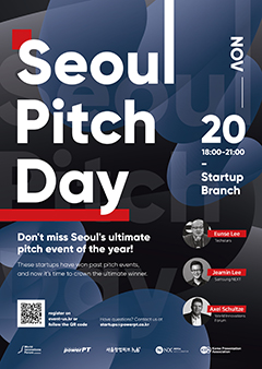 Seoul Pitch Day Poster